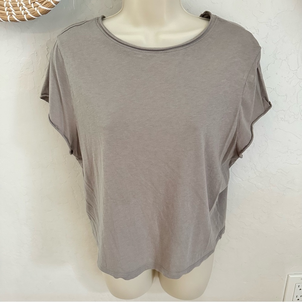 Wild Fable Taupe Short Sleeve Boxy Tee. Size XXL